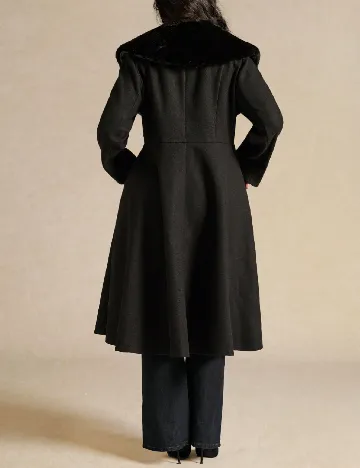 Palton SHEIN CURVE, negru