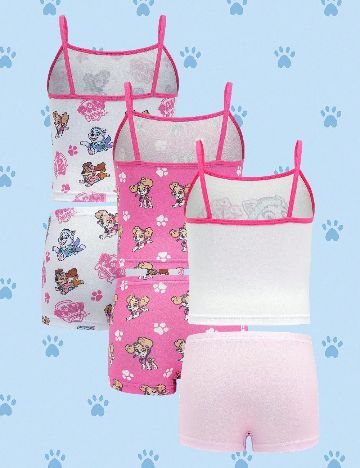 Set pijamale 3 bucati Shein Kids, mix culori
