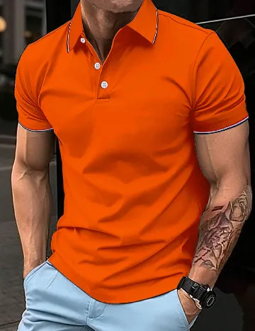 Tricou SHEIN, portocaliu