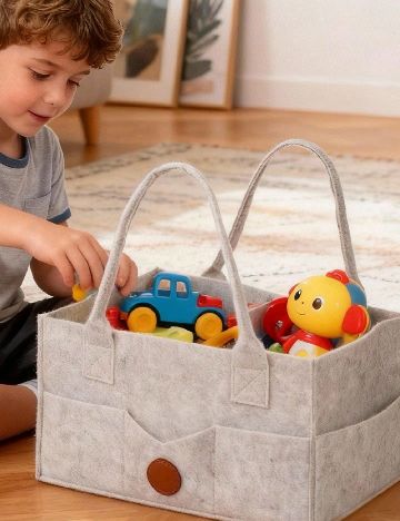 Cos de depozitare SHEIN, bej