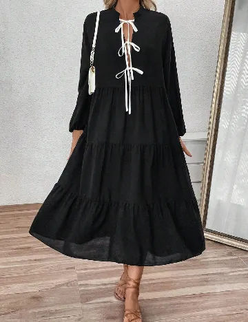 Rochie medie SHEIN, negru