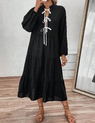 Rochie medie SHEIN, negru