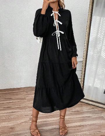 Rochie medie SHEIN, negru