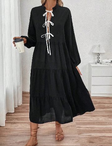 Rochie medie SHEIN, negru