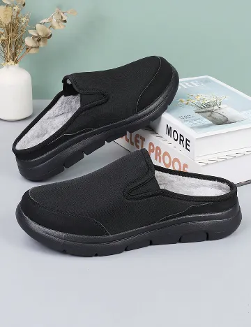 Papuci de Casa SHEIN, negru