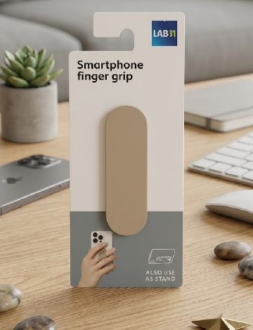 Suport pentru telefon LAB 31, crem