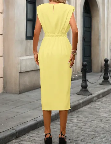 Rochie medie SHEIN, galben