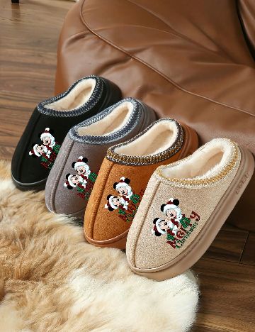 Papuci de Casa SHEIN, negru