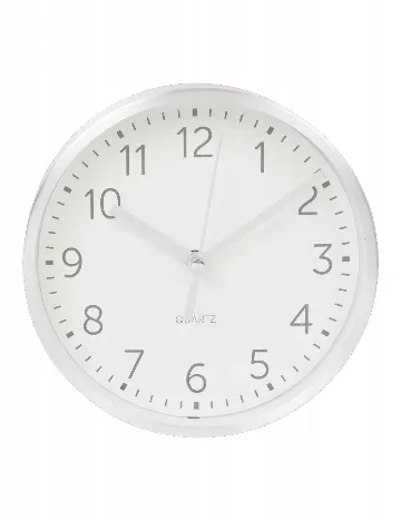 Ceas de perete ACTION, argintiu