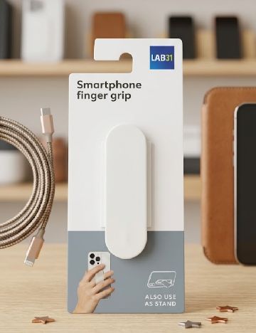 Suport pentru telefon LAB 31, alb