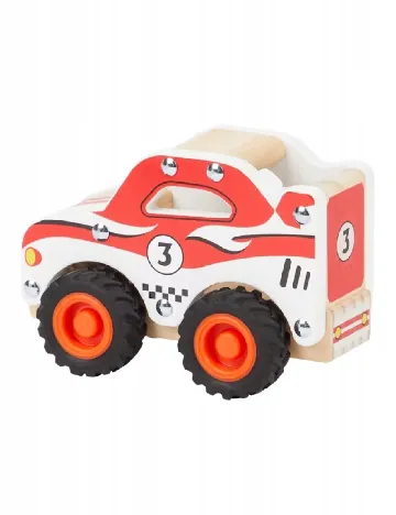 Masinuta din lemn Zd Trading, mix culori