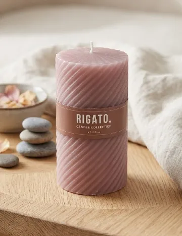 Lumanare decorativa KAPIMEX, roz