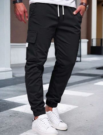 Pantaloni SHEIN, negru