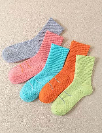 Set sosete 5 perechi SHEIN, mix culori