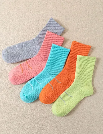 Set sosete 5 perechi SHEIN, mix culori