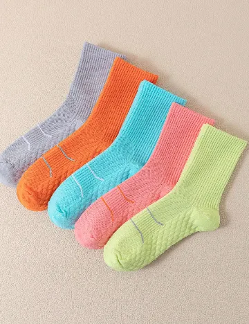 Set sosete 5 perechi SHEIN, mix culori