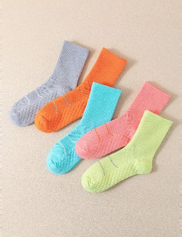 Set sosete 5 perechi SHEIN, mix culori