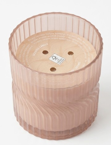 Lumanare parfumata Zd Trading, roz pal