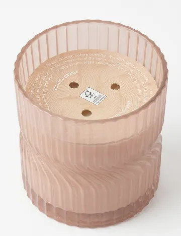 Lumanare parfumata Zd Trading, roz pal