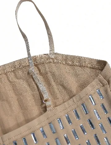 Rochie scurta SHEIN, bej