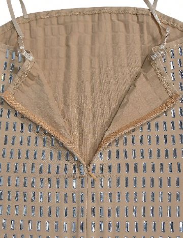 Rochie scurta SHEIN, bej