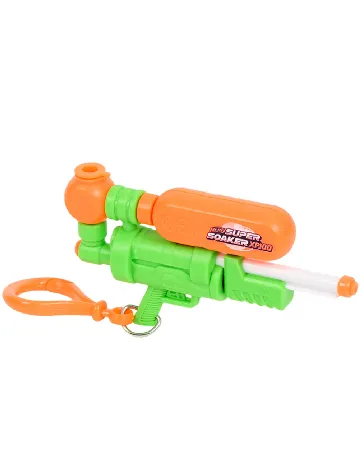 Breloc pistol cu apa Nerf, verde