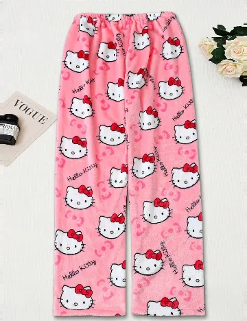 Pantaloni de pijama SHEIN, roz