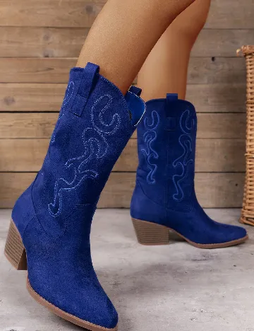 Botine SHEIN, albastru