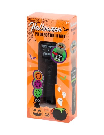 Proiector de lumini de Halloween Toy Universe, negru