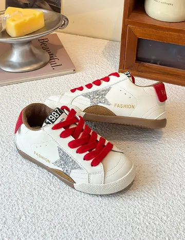 Adidasi Shein Kids, ecru