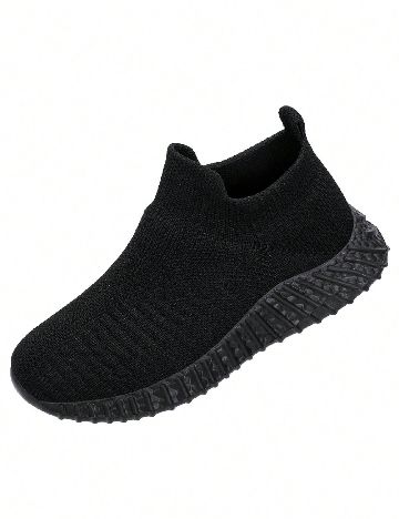 Adidasi Shein Kids, negru