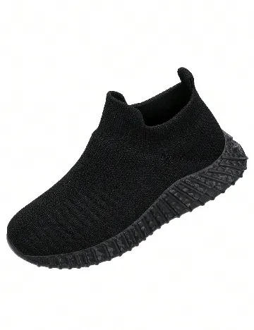 Adidasi Shein Kids, negru