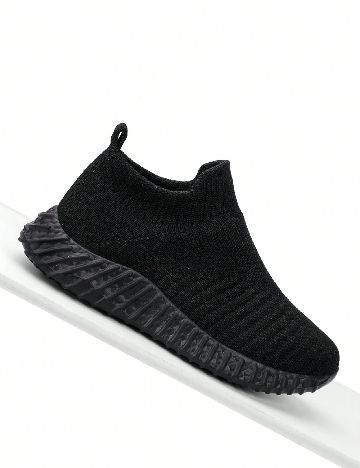 Adidasi Shein Kids, negru