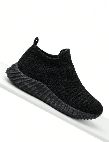 Adidasi Shein Kids, negru