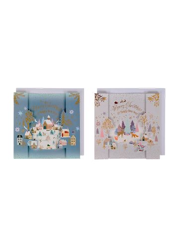 Set felicitari 10 bucati Belgian Greetings, mix culori