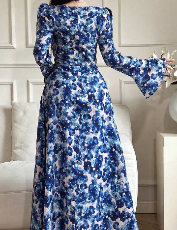 Rochie lunga SHEIN, albastru