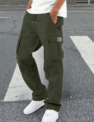 Pantaloni SHEIN, verde