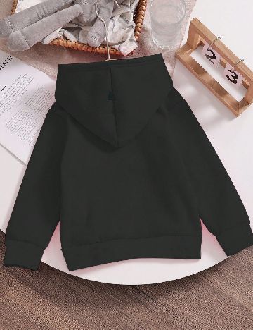 Hanorac Shein Kids, negru