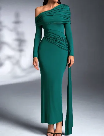 Rochie lunga SHEIN, verde