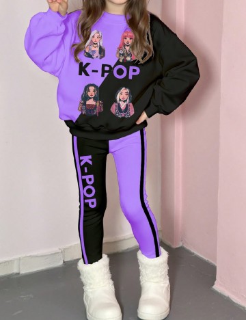 Compleu Shein Kids, mix culori