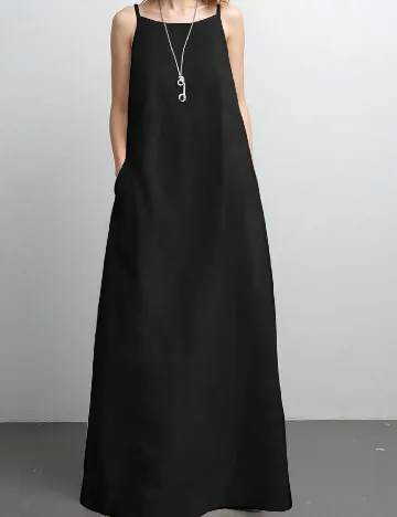 Rochie lunga SHEIN CURVE, negru