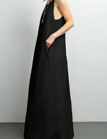 Rochie lunga SHEIN CURVE, negru