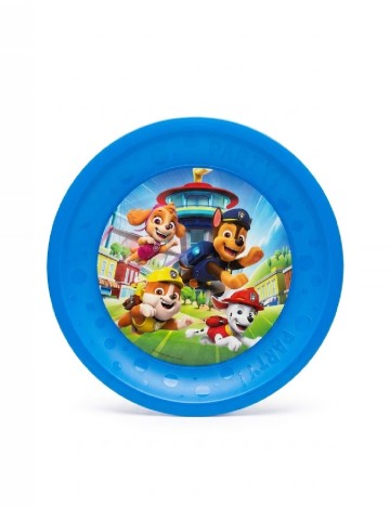 Set farfurii plastic reutilizabile 4 bucati Nickelodeon, albastru