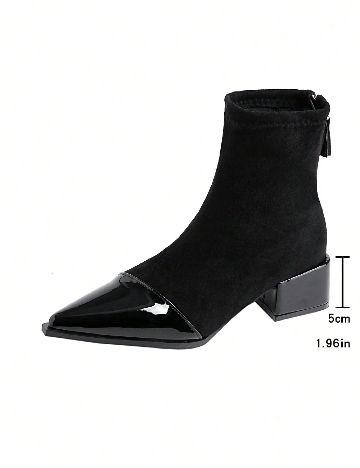 Botine SHEIN, negru