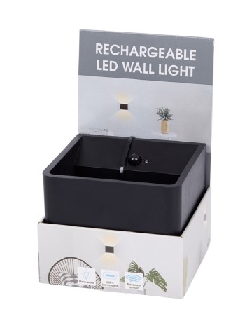 Lampa LED ACTION, negru