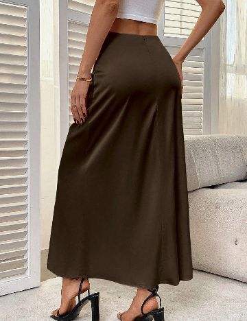 Fusta SHEIN, maro