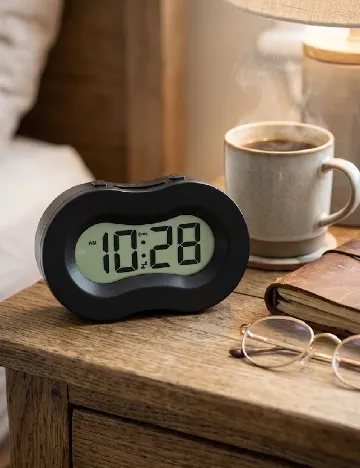 Ceas deșteptător digital Schou, negru