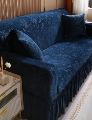 Husa pentru canapea SHEIN, albastru