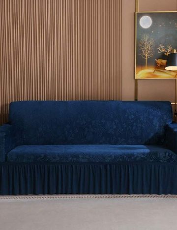 Husa pentru canapea SHEIN, albastru