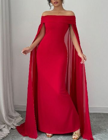 Rochie lunga SHEIN, rosu